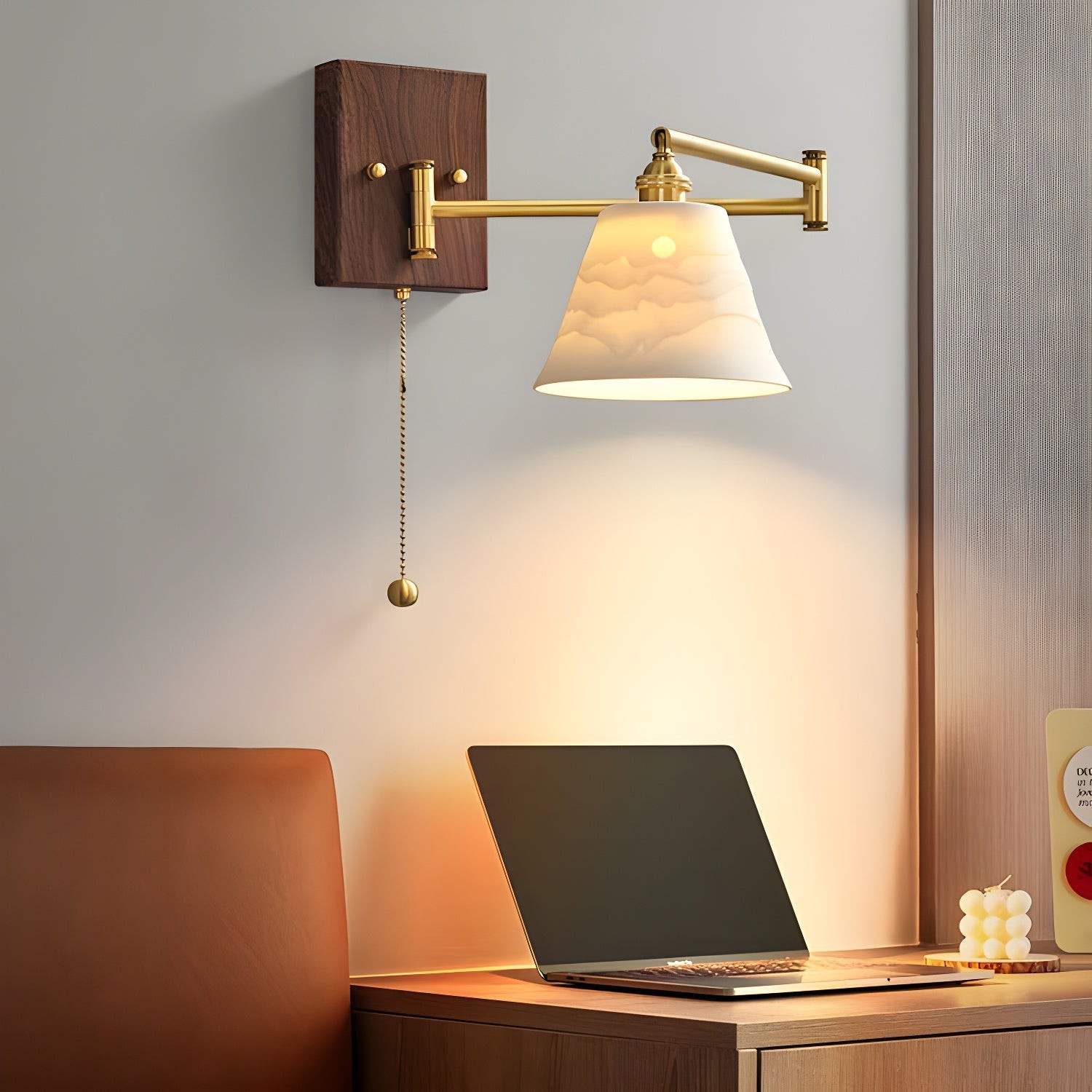 Ceramic Geometry Wall Lamp M379