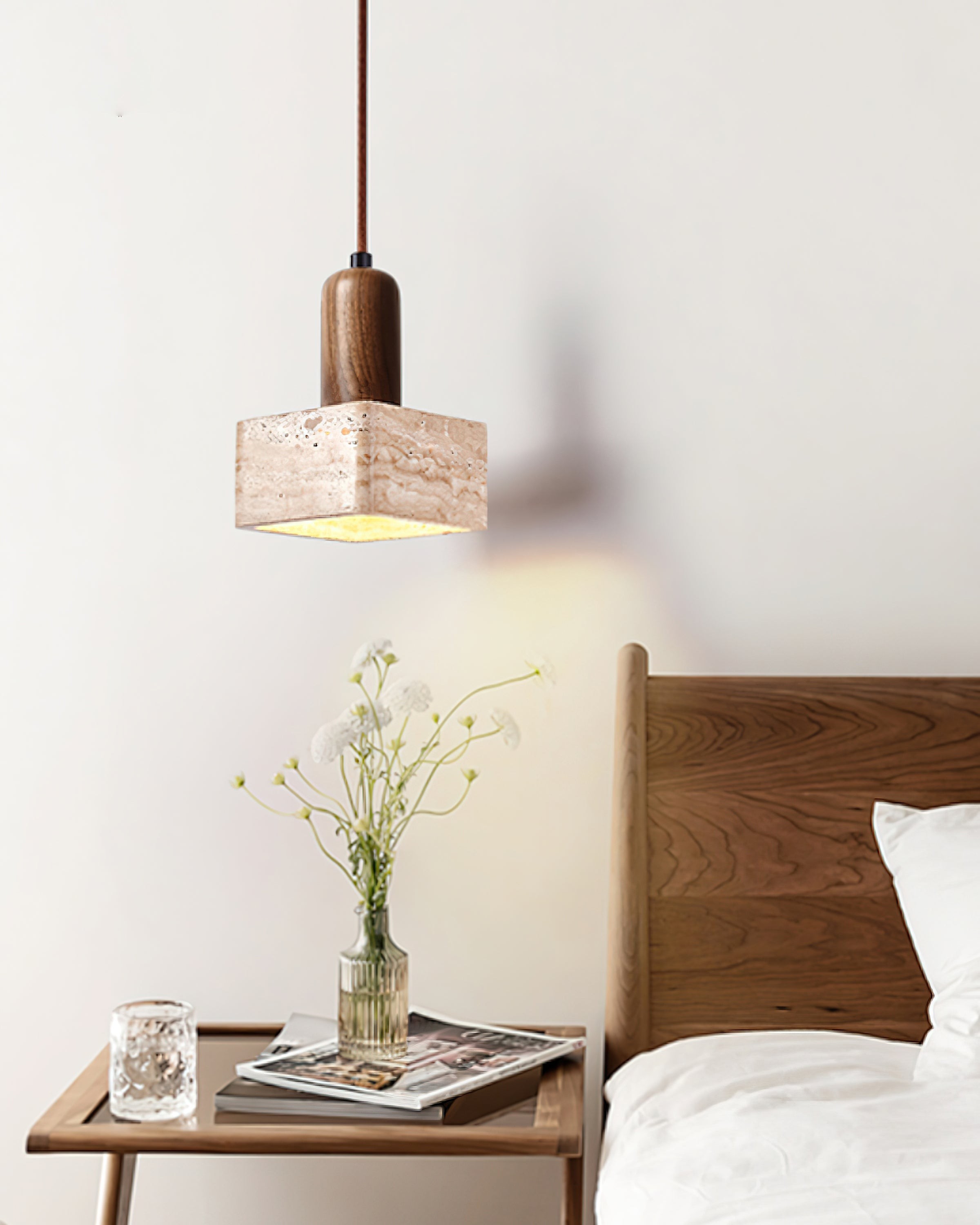 Simple Elegant Square Rectangular Pendant Lamp M94