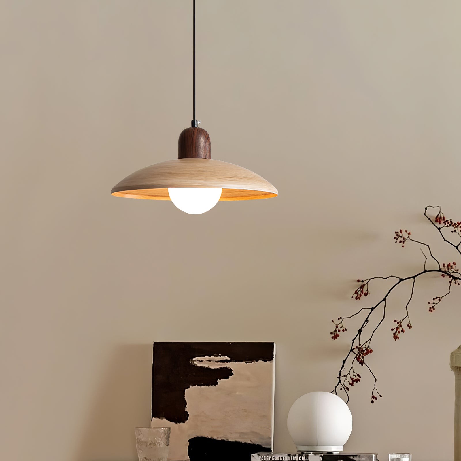 Medieval Style Simple Round Table Pendant Lamp M489