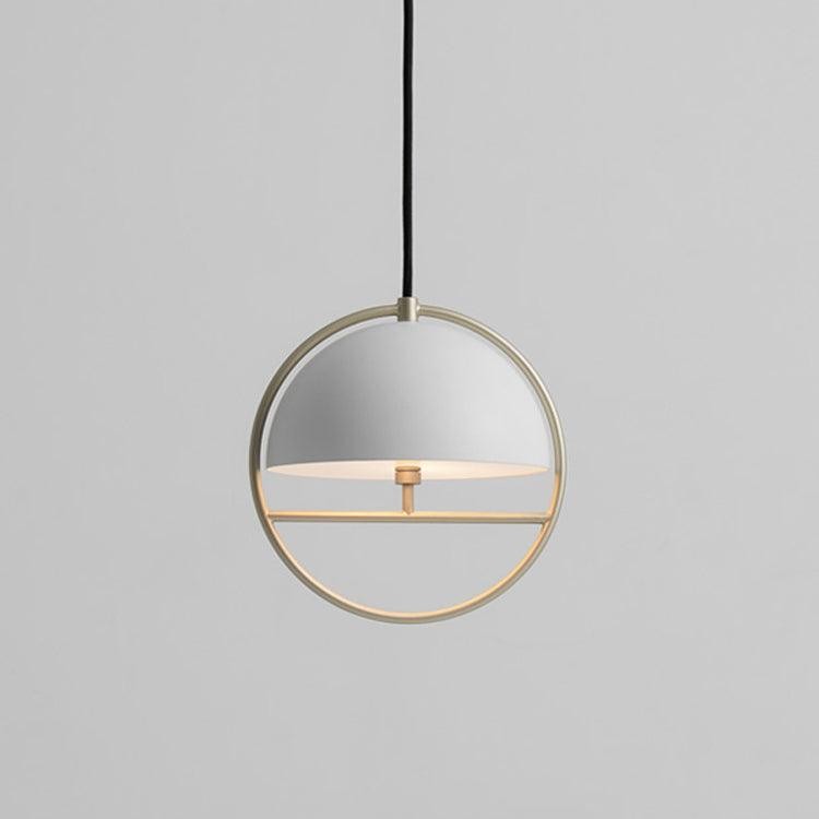 Nordic Hemispherical Ring Metal Pendant Lamp M448