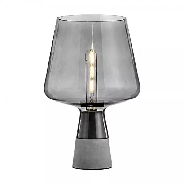 Glass Table Lamp - Glass Dome Nordic Design for Bedroom