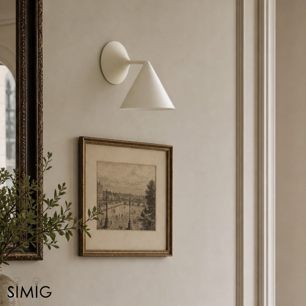 Brivana Sconce Wall Light - Brass Modern Lighting for Bedroom & Hallway T270