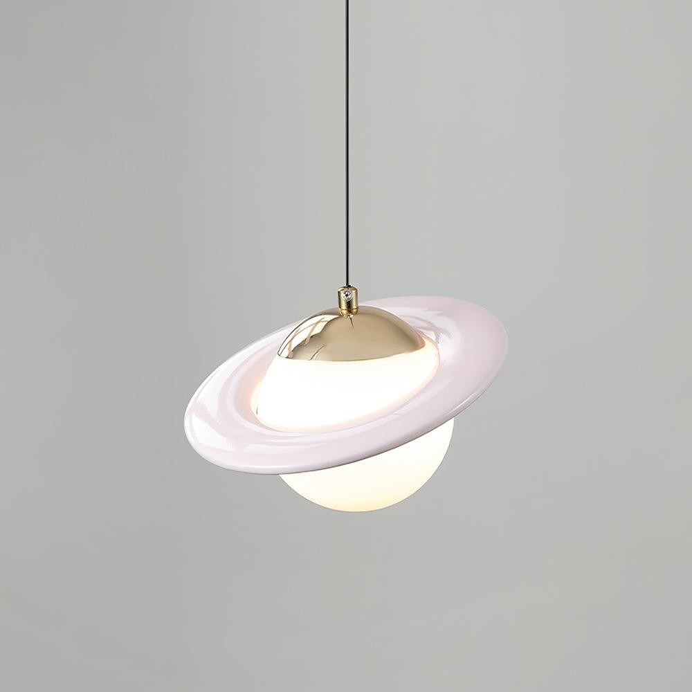 Romantic Saturn Planet Pendant Lamp for Bedroom M415