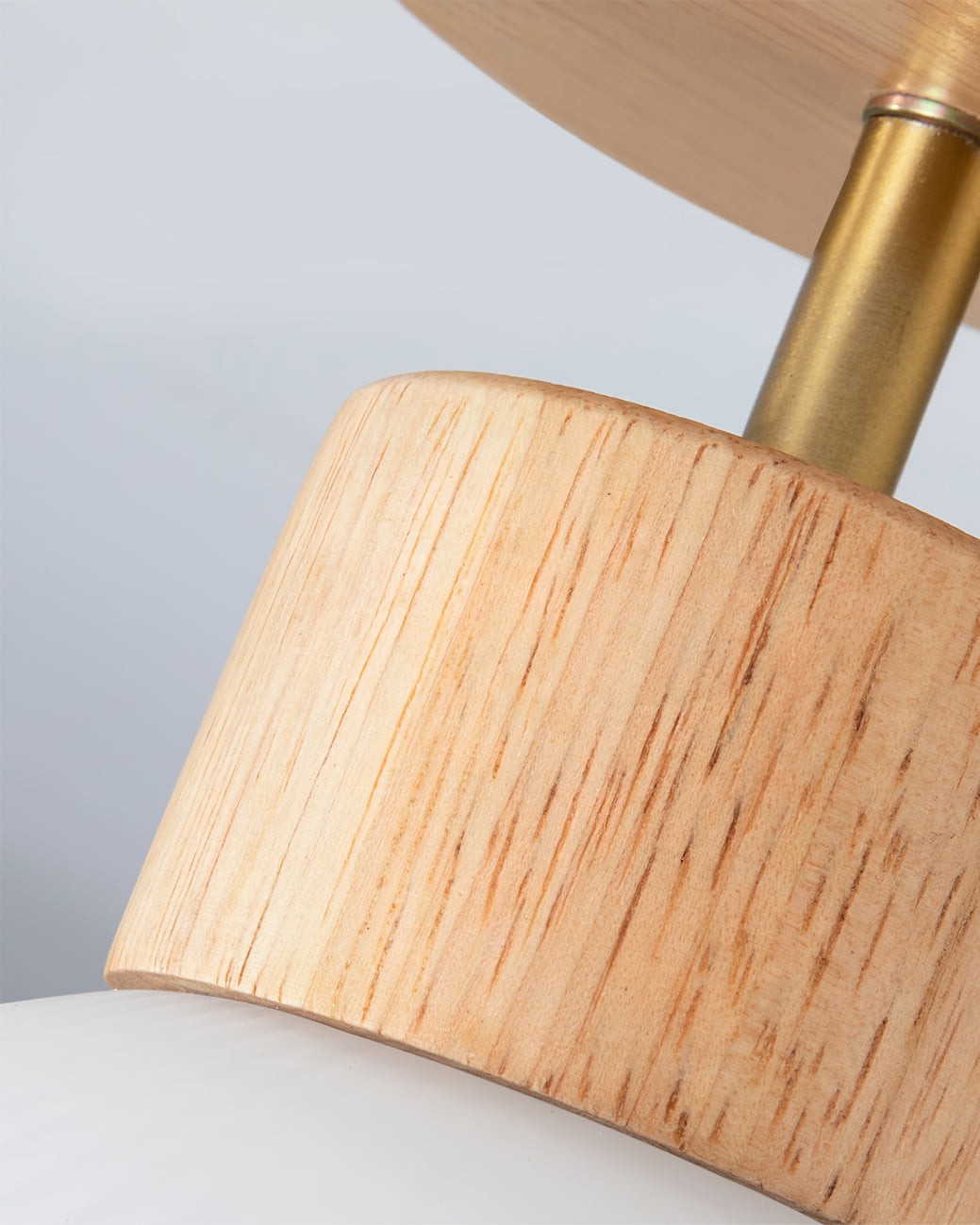 Nordic Wood Style LED Ceiling Lamp M76