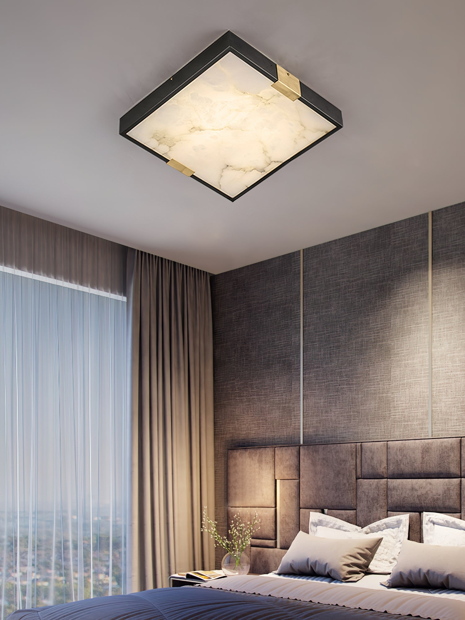 Lucien Alabaster Ceiling Light T1656