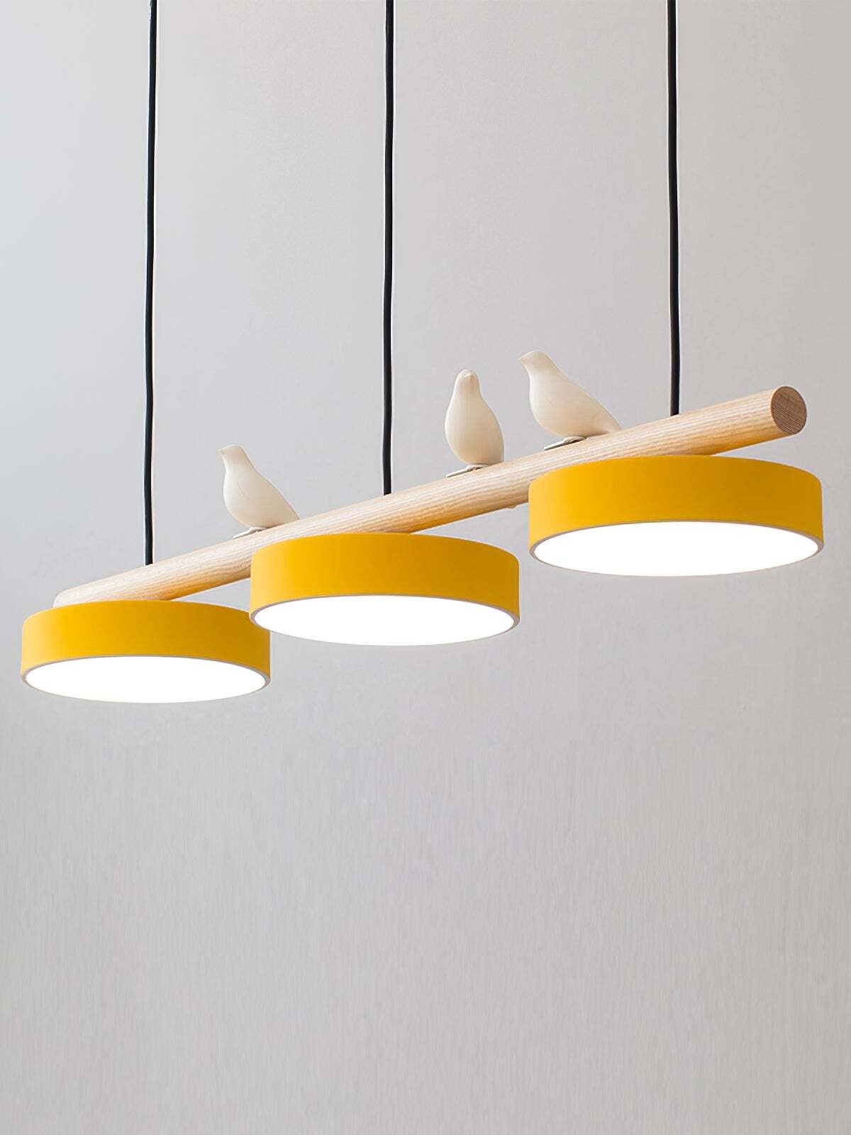 Creative Branch Bird Shaped Pendant Lamp G01