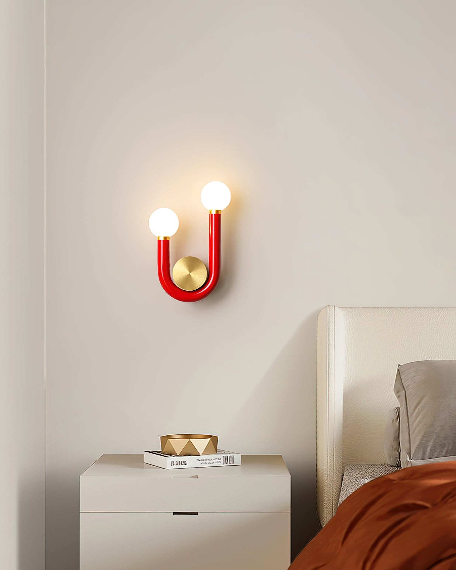 Creative U Shaped Double Head Wall Lamp M91
