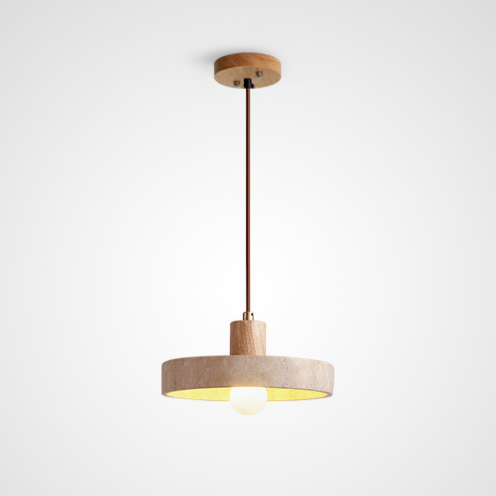 The Star's Radiance Travertine Ceiling Light T2079