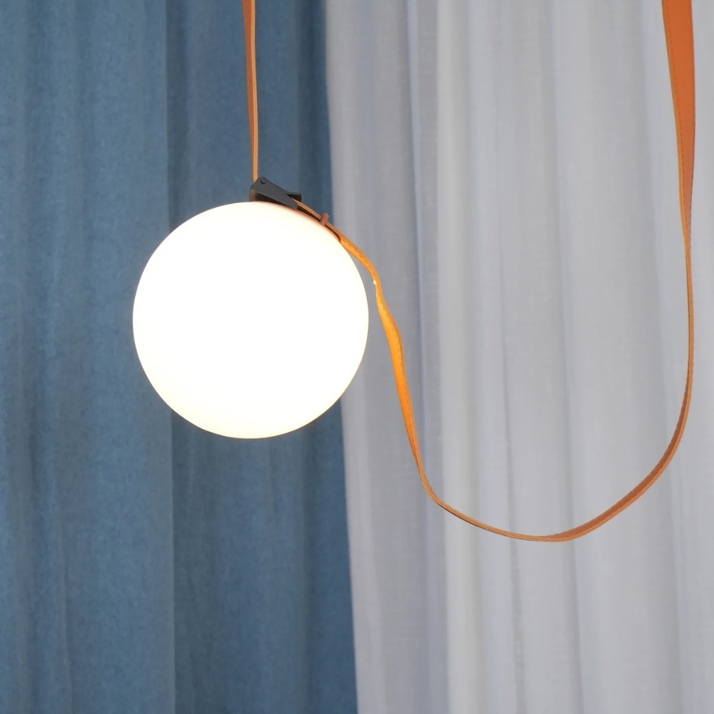 Flexible Belt-Style Pendant Lamp for Customizable Ambient Light S241