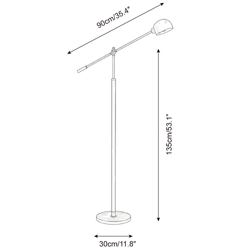 Heritage Swing Floor Lamp T1540