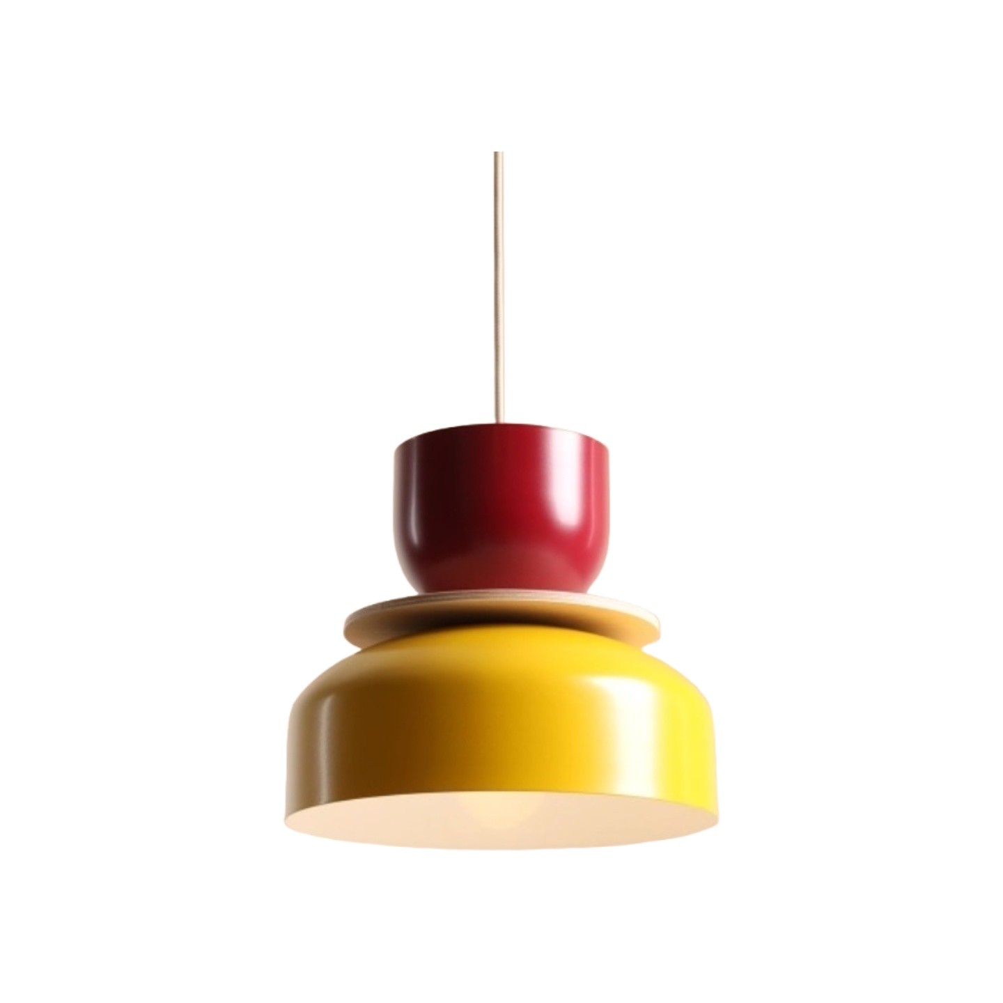 Modern Dual‑Shade Pendant Lamp With Scandinavian Style S227