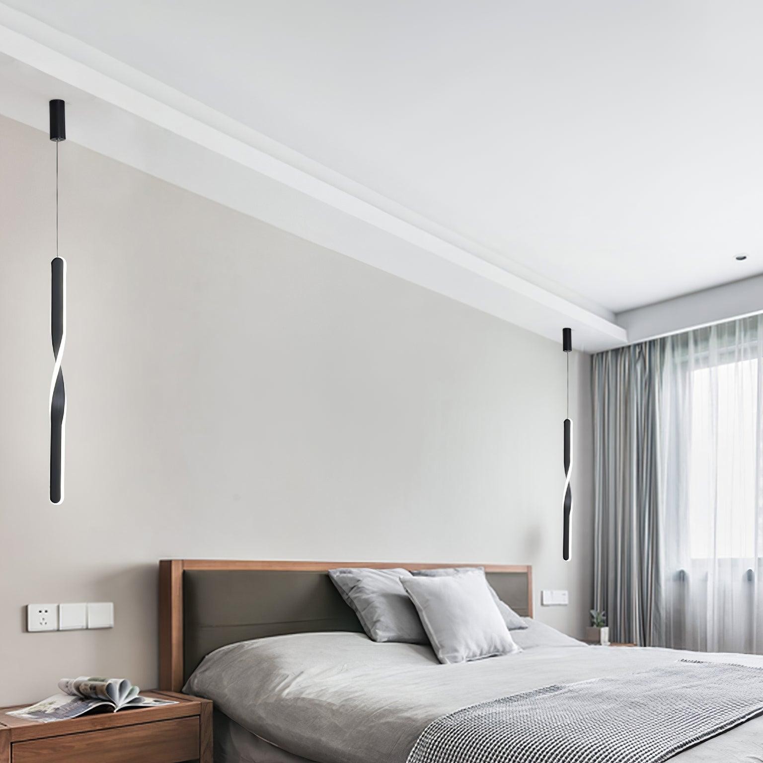 Nordic linear long Pendant Lamp M314