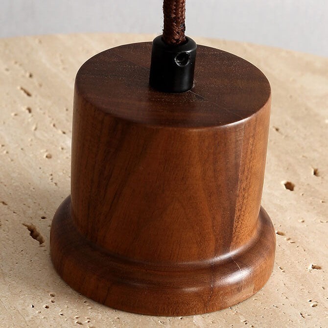 Natural Stone Travertine Ceiling Light - Minimalist Cylindrical Lamp G31