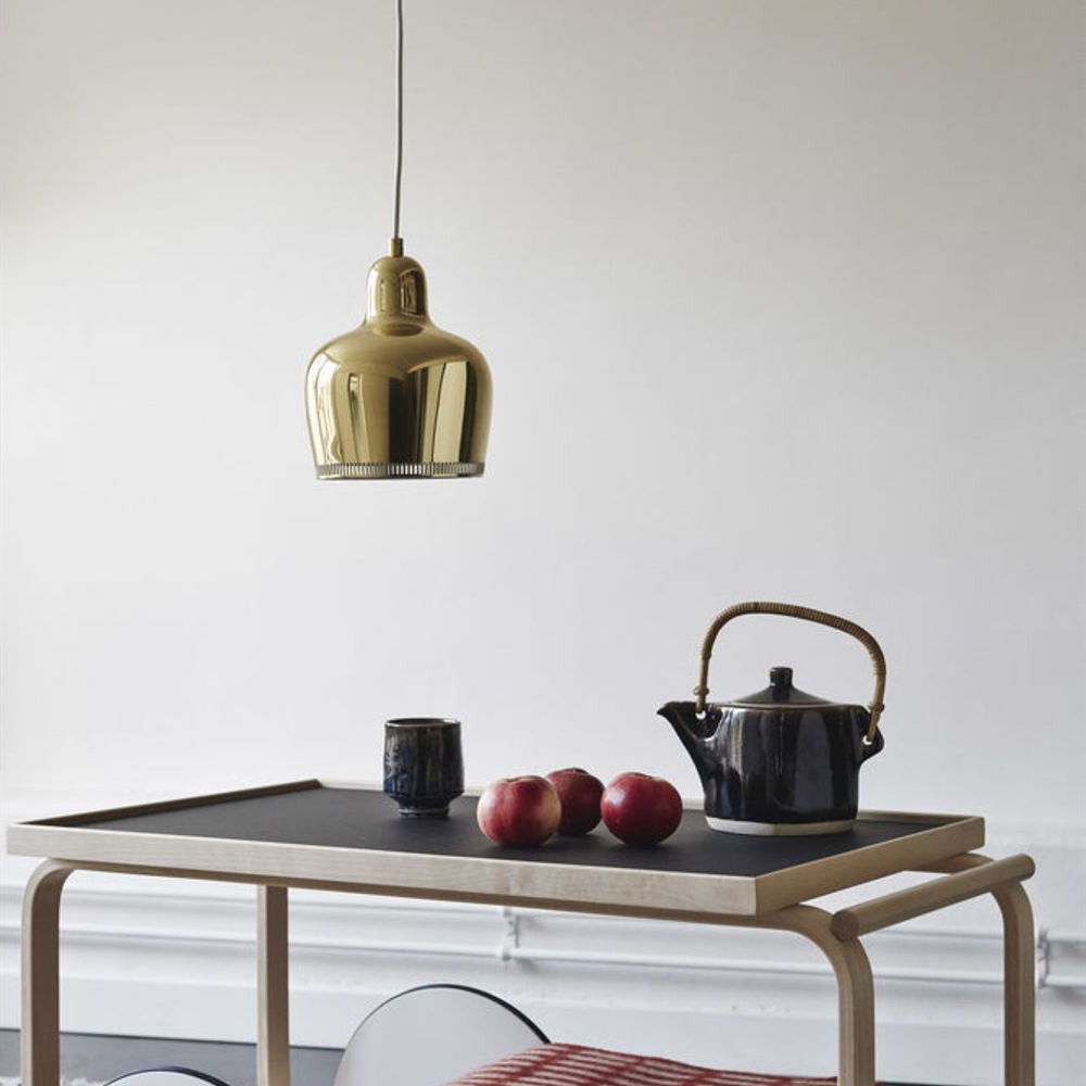 Golden Bell Pendant Lamp