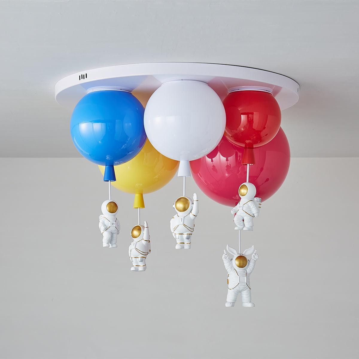 Astronaut Glossy Balloon Ceiling Lamp M390