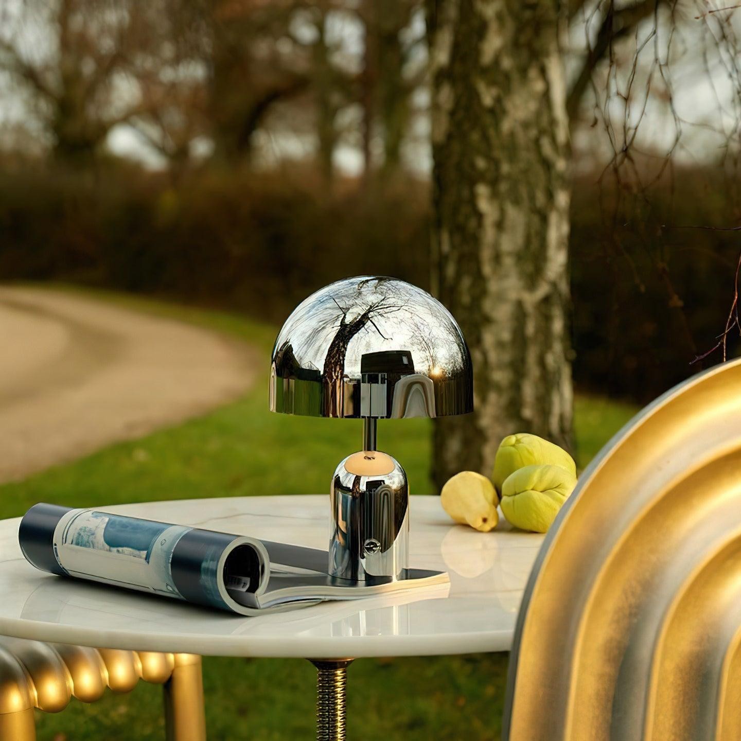 Smooth Mushroom Portable Table Lamp M179