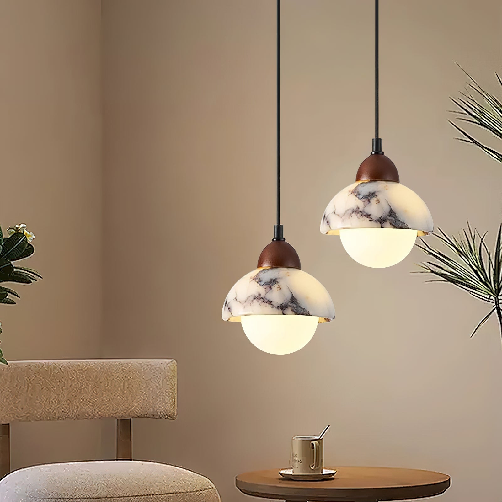 Polaris Marble Pendant Lamp T1876