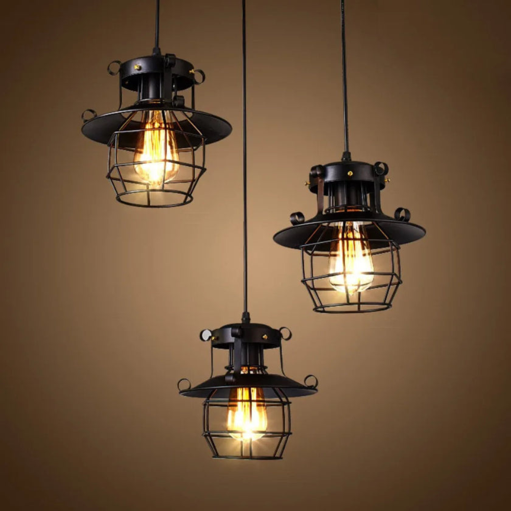 Brilliant Industrial Ceiling Light T2041