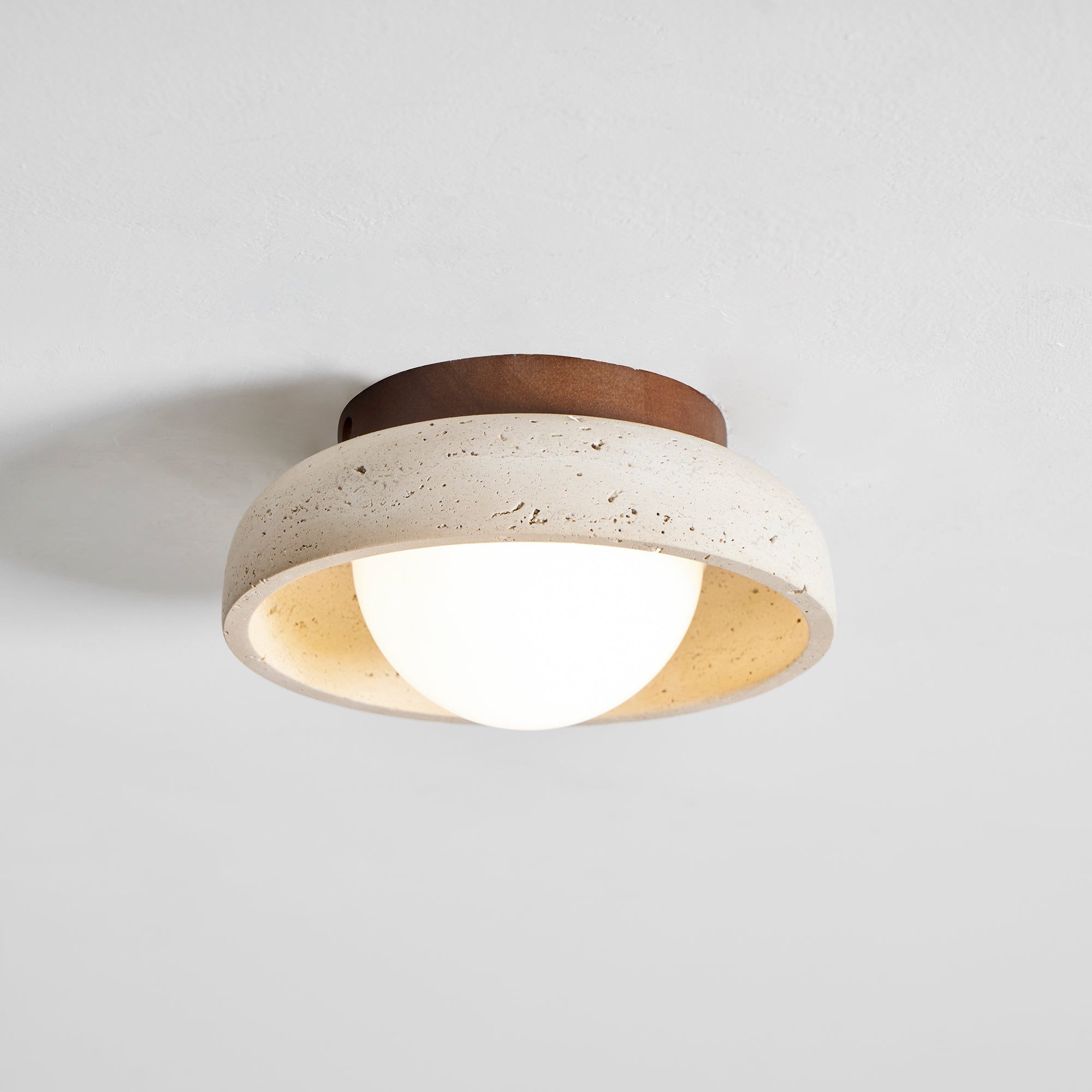 Piedra Travertine Ceiling Lamp T1906