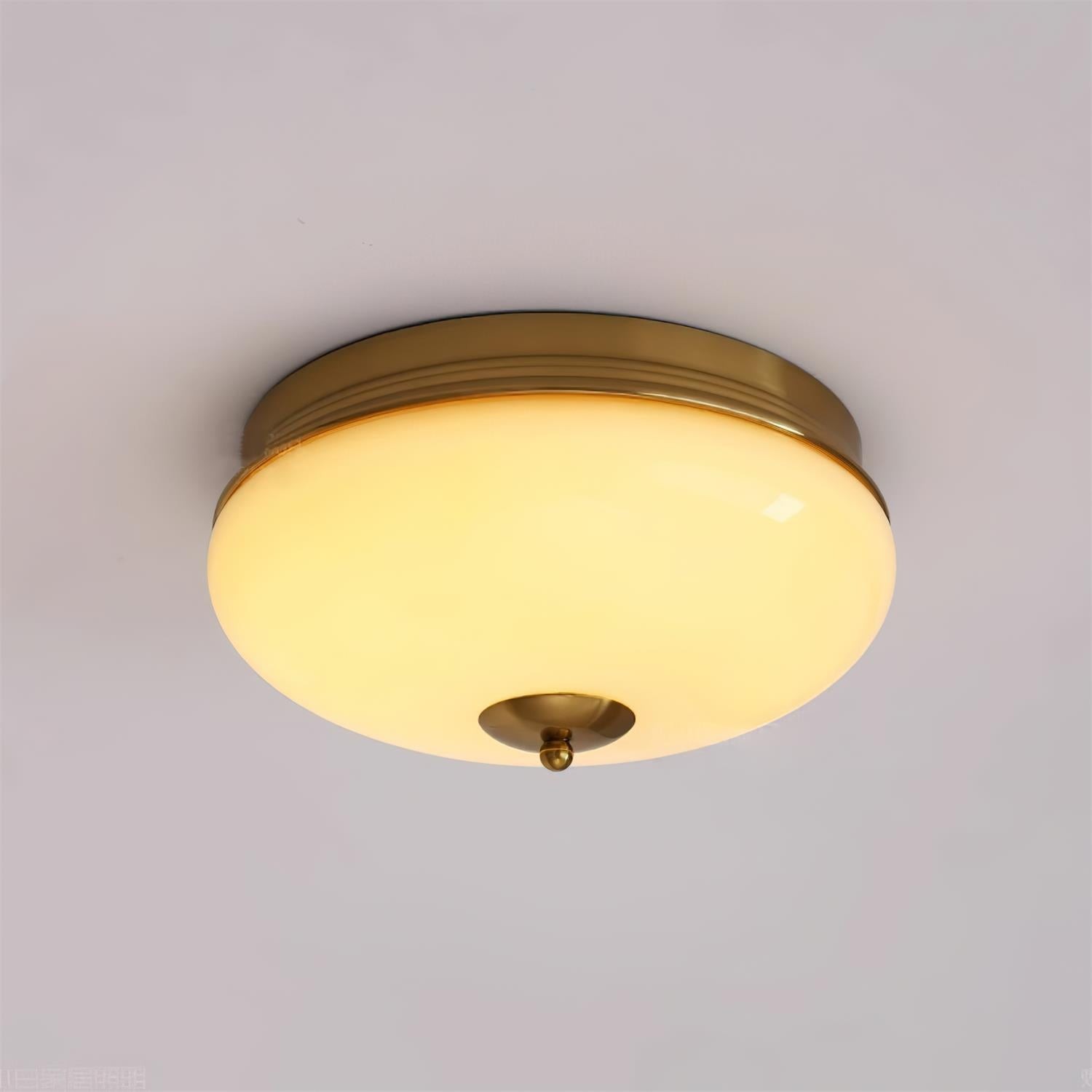 European Mid Century Cream Ceiling Light M140
