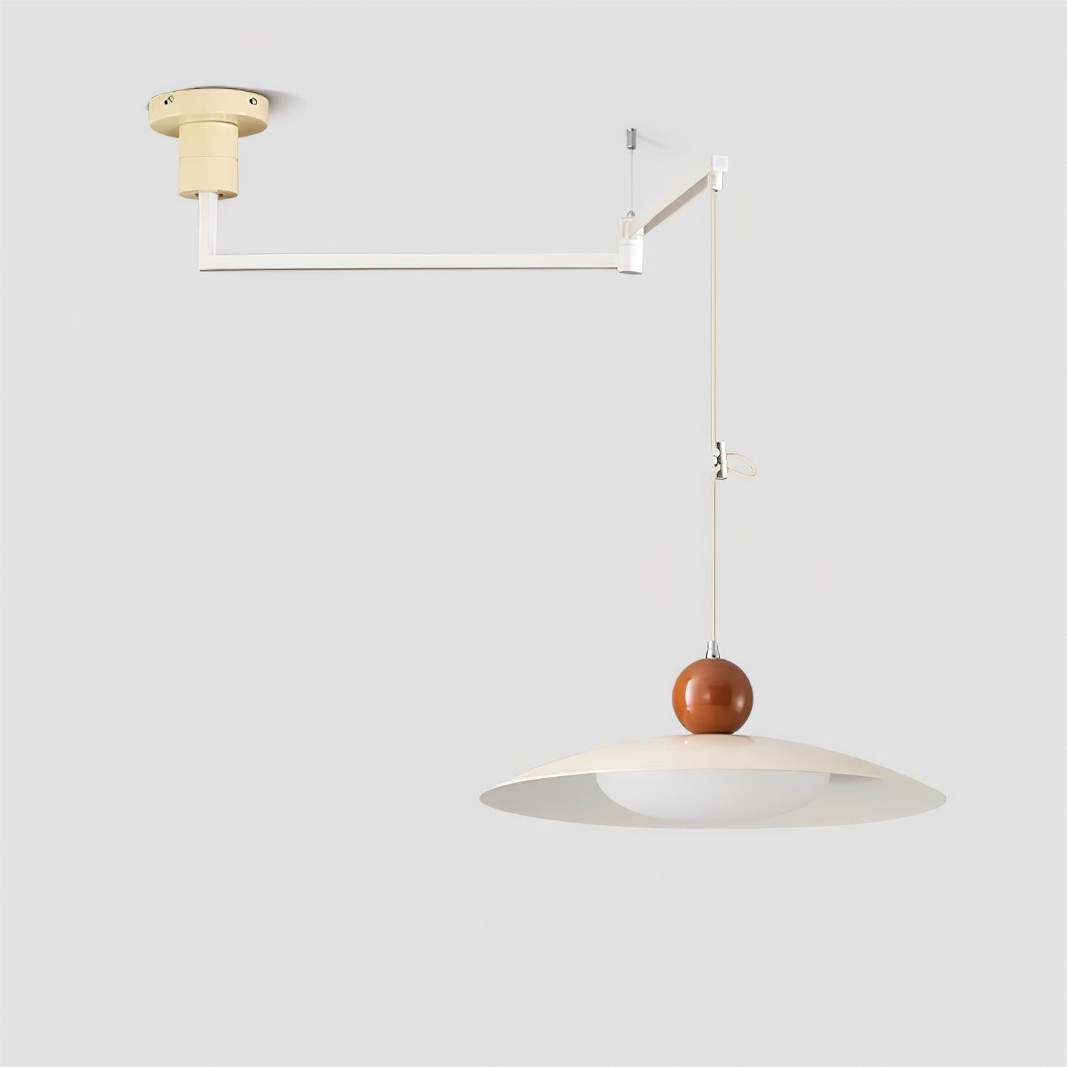 Nordic Flying Saucer Swing Arm Movable Pendant Light M111