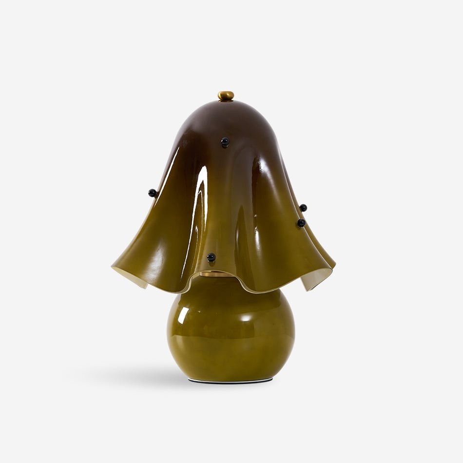 Bellina Sculptural Bell Flower Table Lamp - Accent Lighting for Room T281