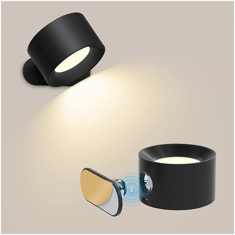 Wireless Rotatable LED Bedside Reading Wall Lamp S58