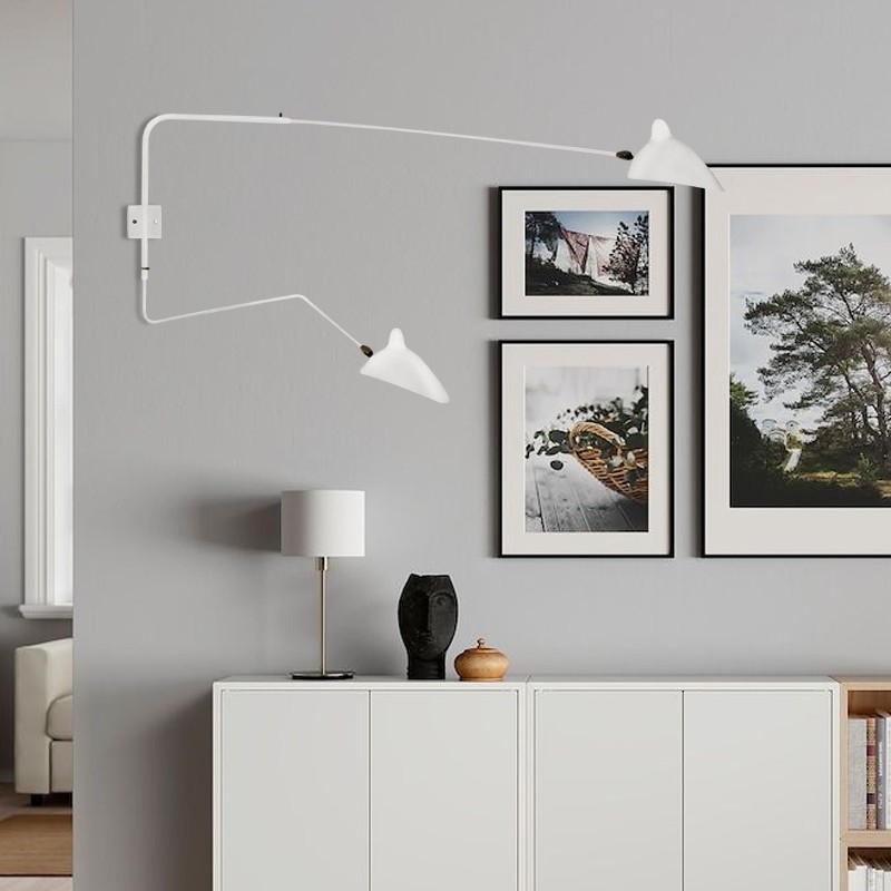 Arclume Modern Wall Light - Modern Adjustable Sconce for Living Room