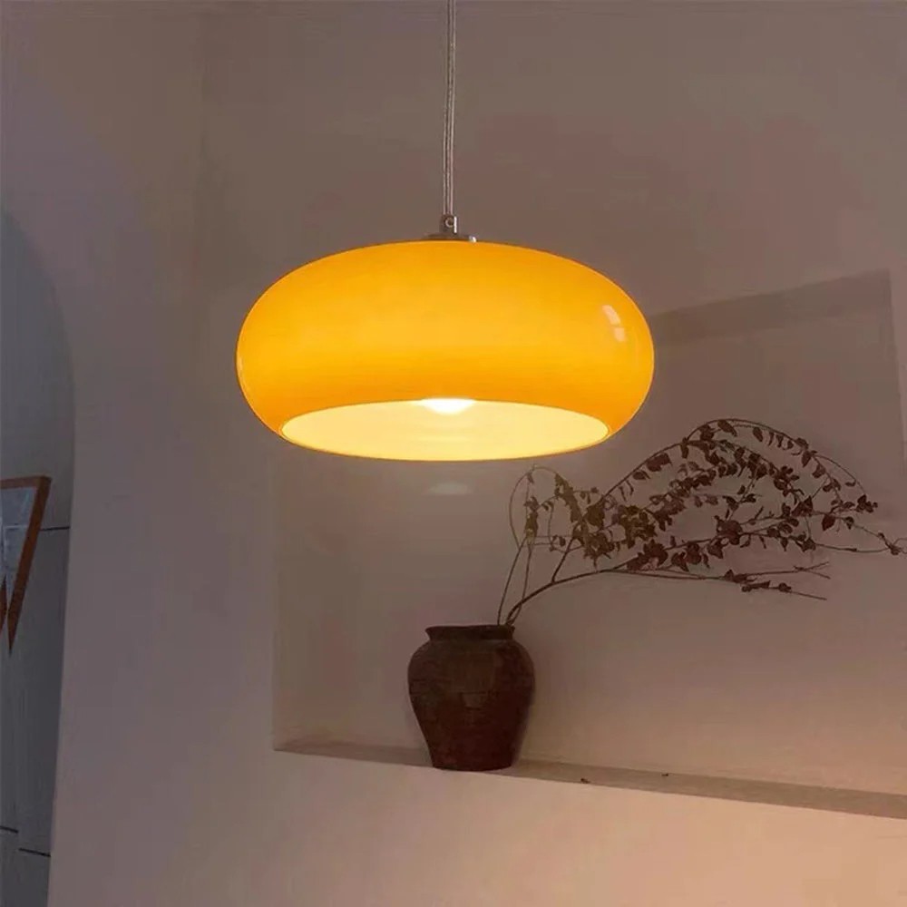 Nordic Bauhaus Glass Pendant Lamp S47
