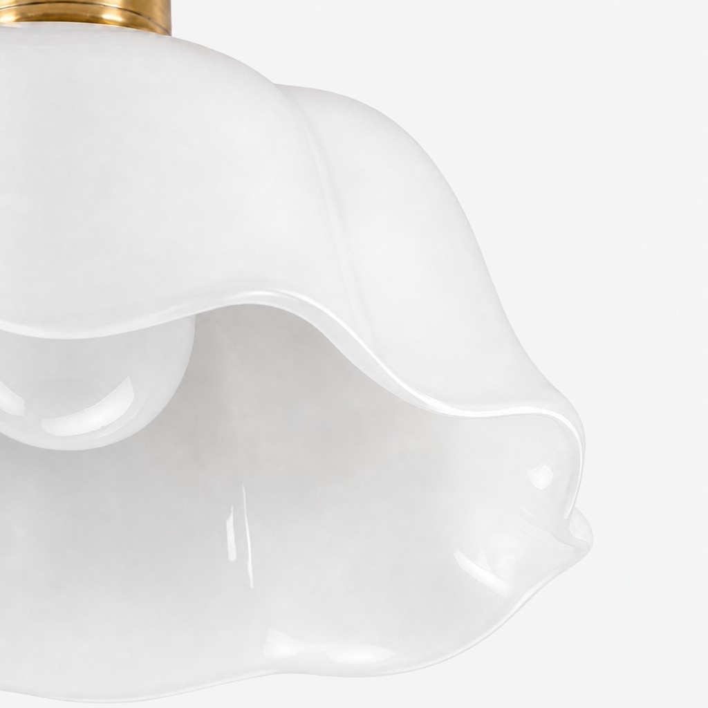 Cienax Mid-Century Flower Ceramic Ceiling and Pendant Light - Suitable for Kitchen and Living Room T2247