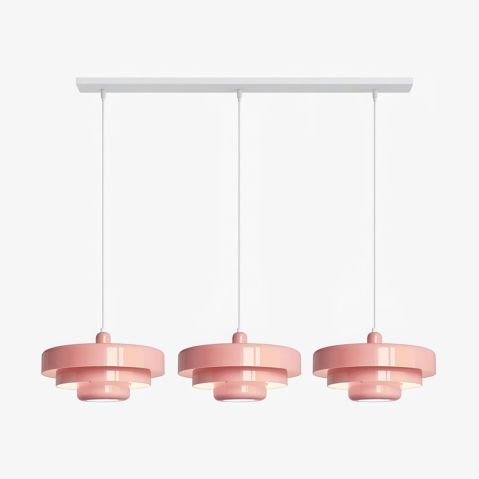 Triple Layer Disc Macaron Cake Pendant Lamp S103