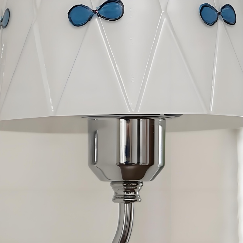 Billa Bow Knot Glass Wall Lamp - Vintage Artistic Design for Bedroom Hallway T2268
