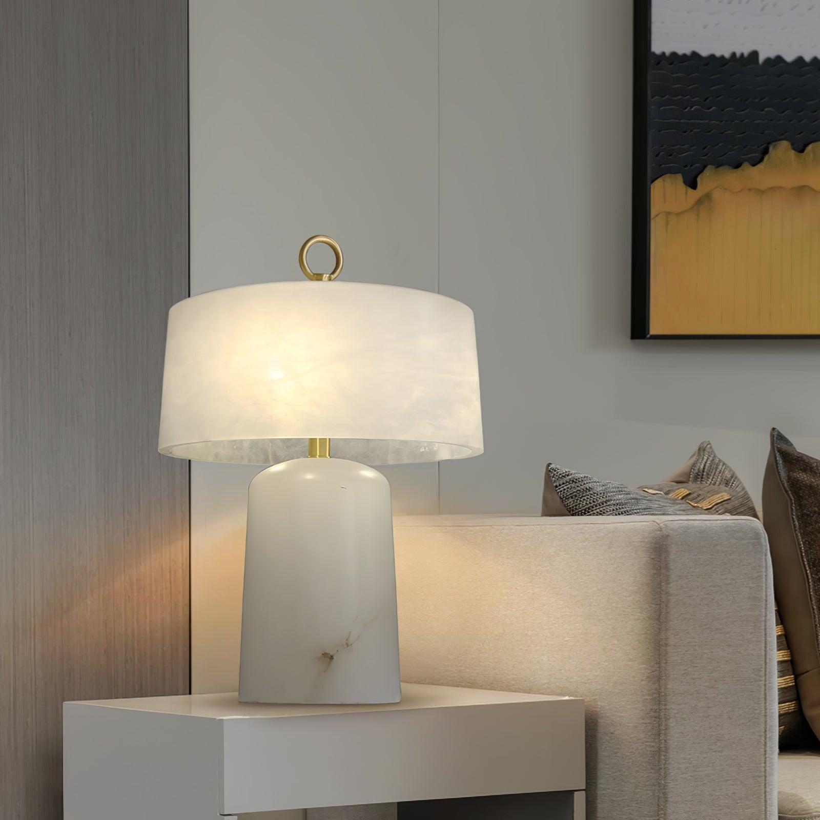 Light Luxury Style Marble Stone Table Lamp M481