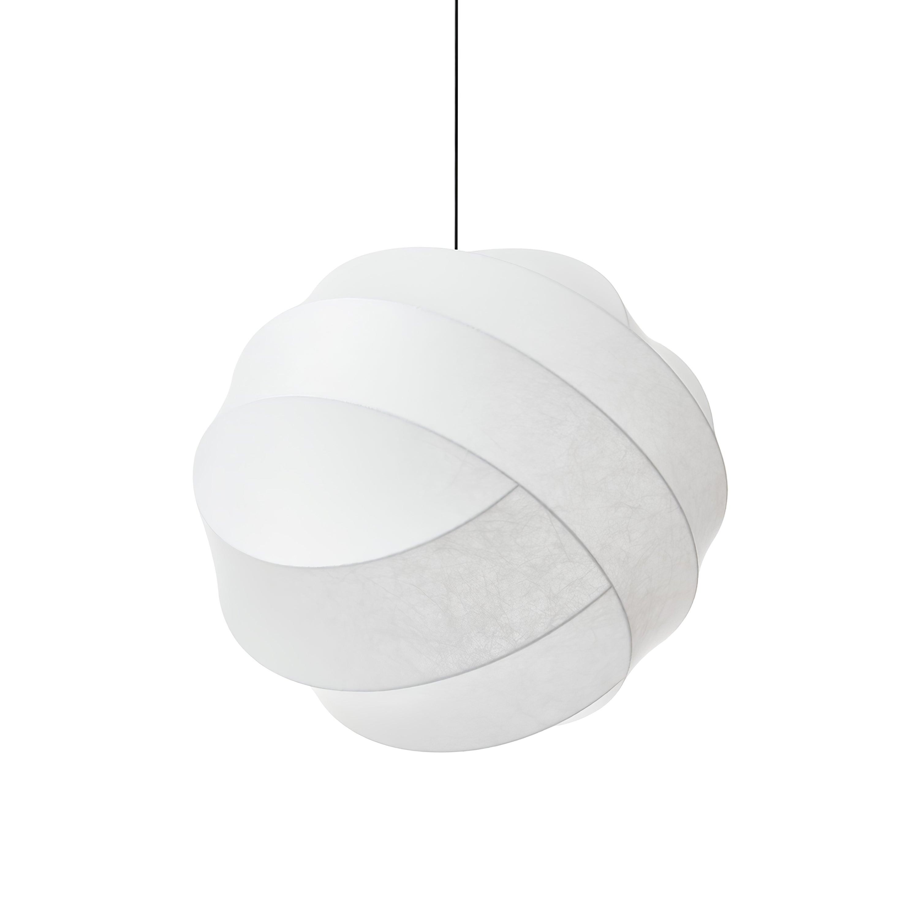 Wabi-Sabi Style Fiber Cocoon Pendant Lamp M400