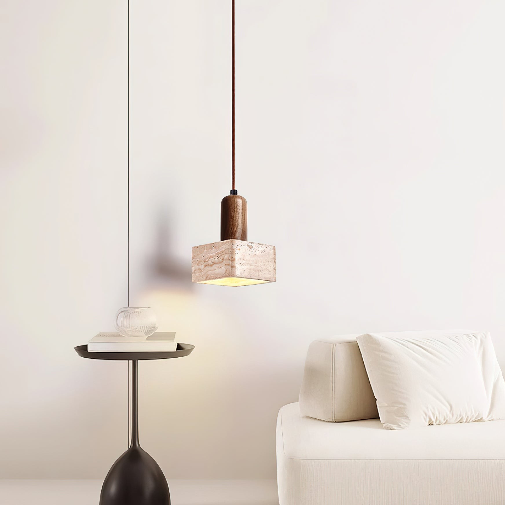 Simple Elegant Square Rectangular Pendant Lamp M94