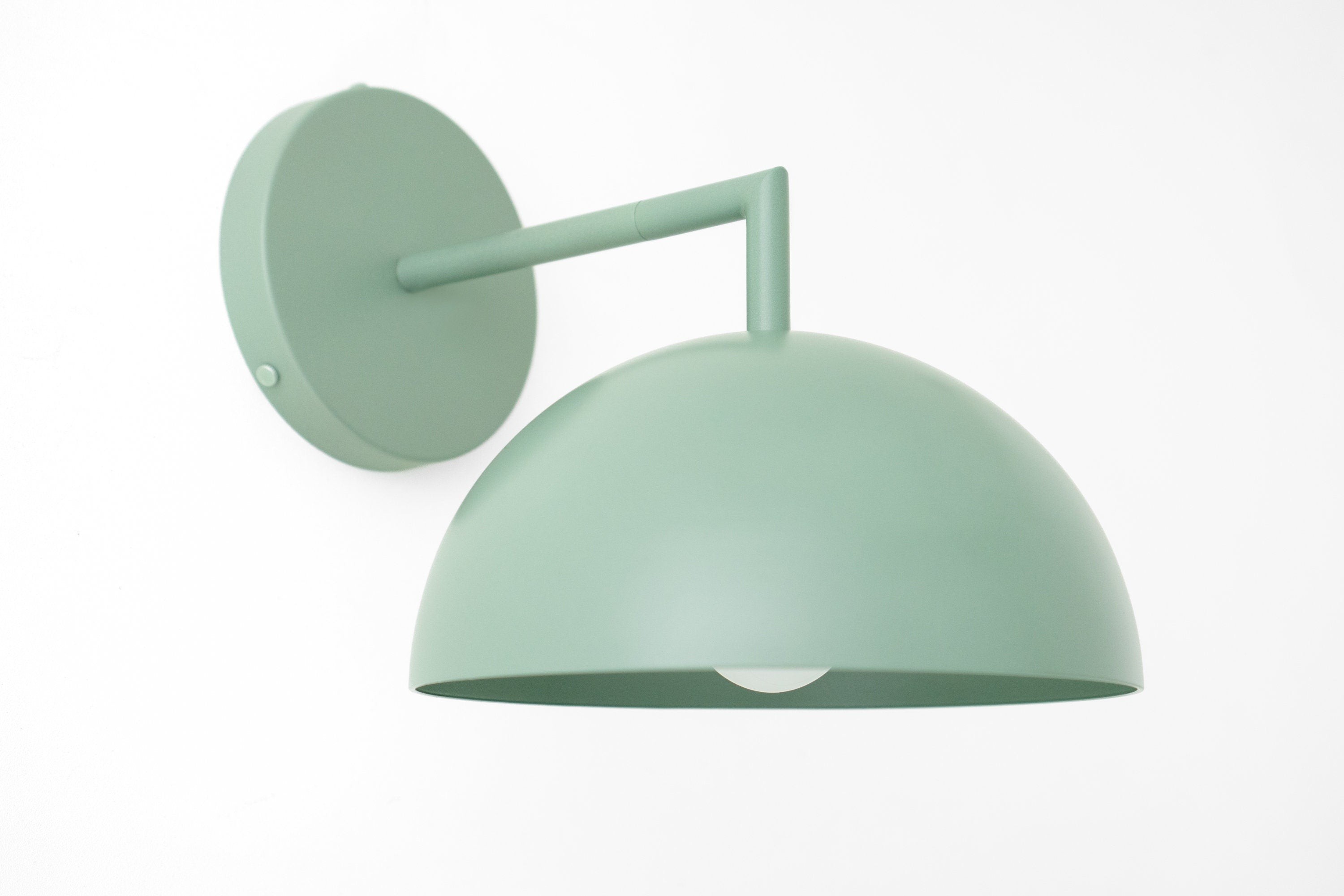 Metio Dome Minimalist Dome Sconce - Stylish Colorful Wall Light T377