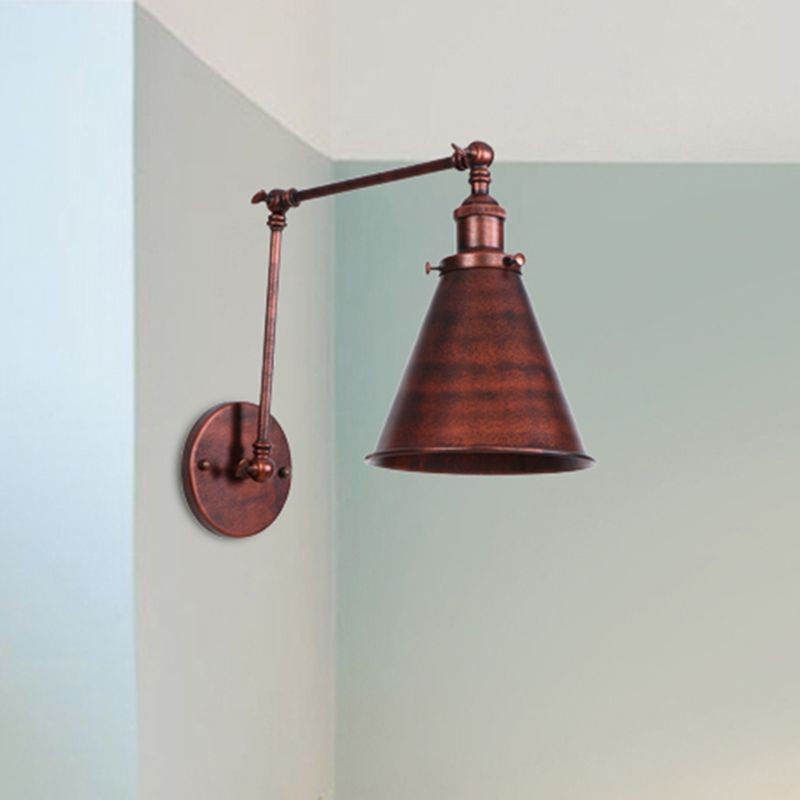 Industrial Style Adjustable Metal Wall Lamp G08