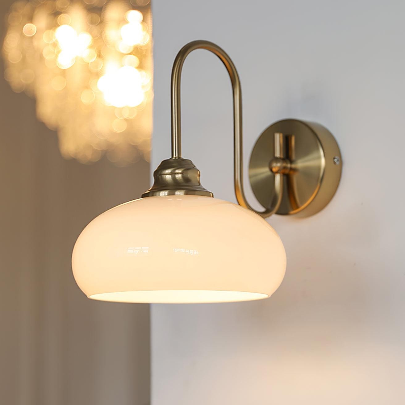 Modern Glass Geometry Wall Light for Living Room M128