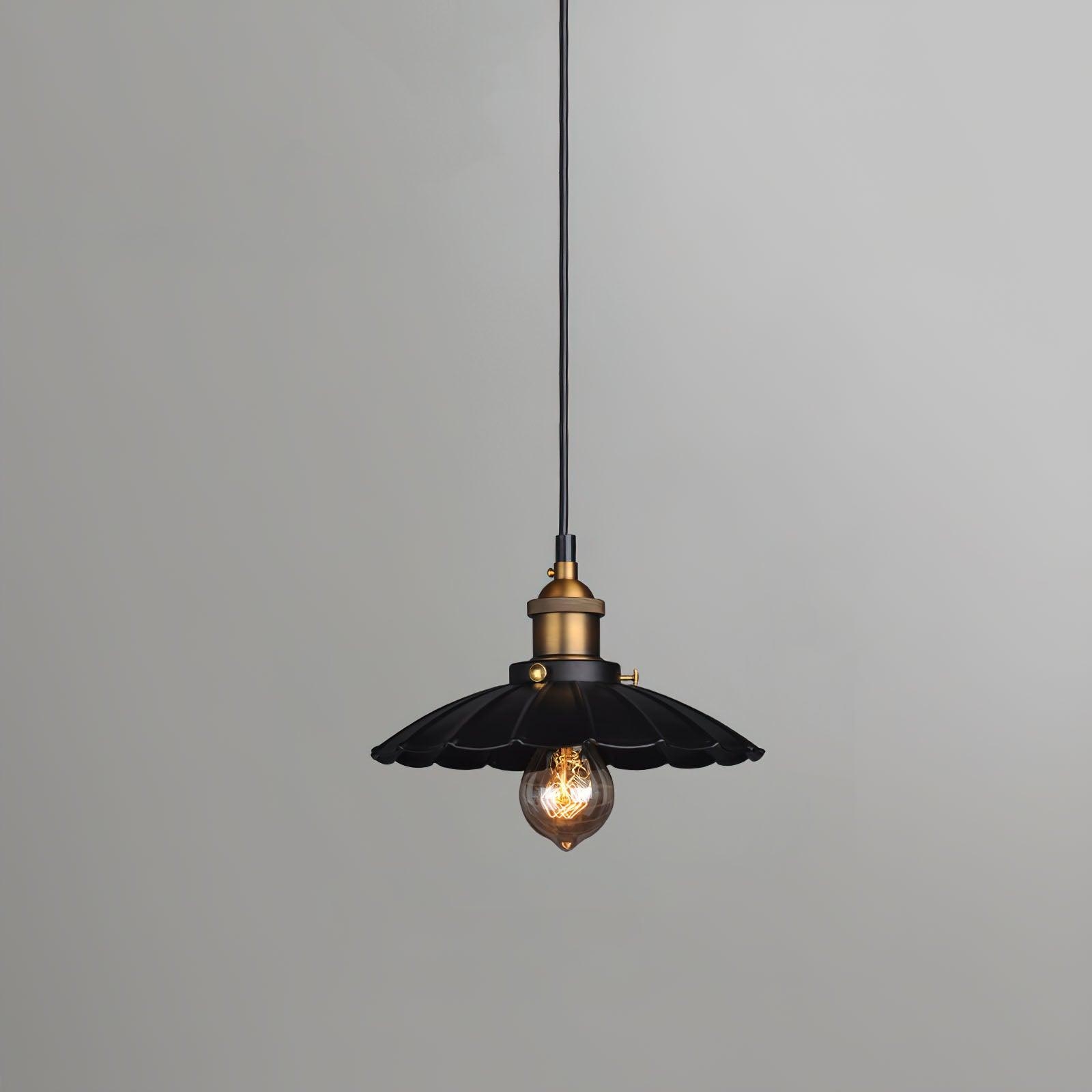 Black Skirt Pendant Light T1583