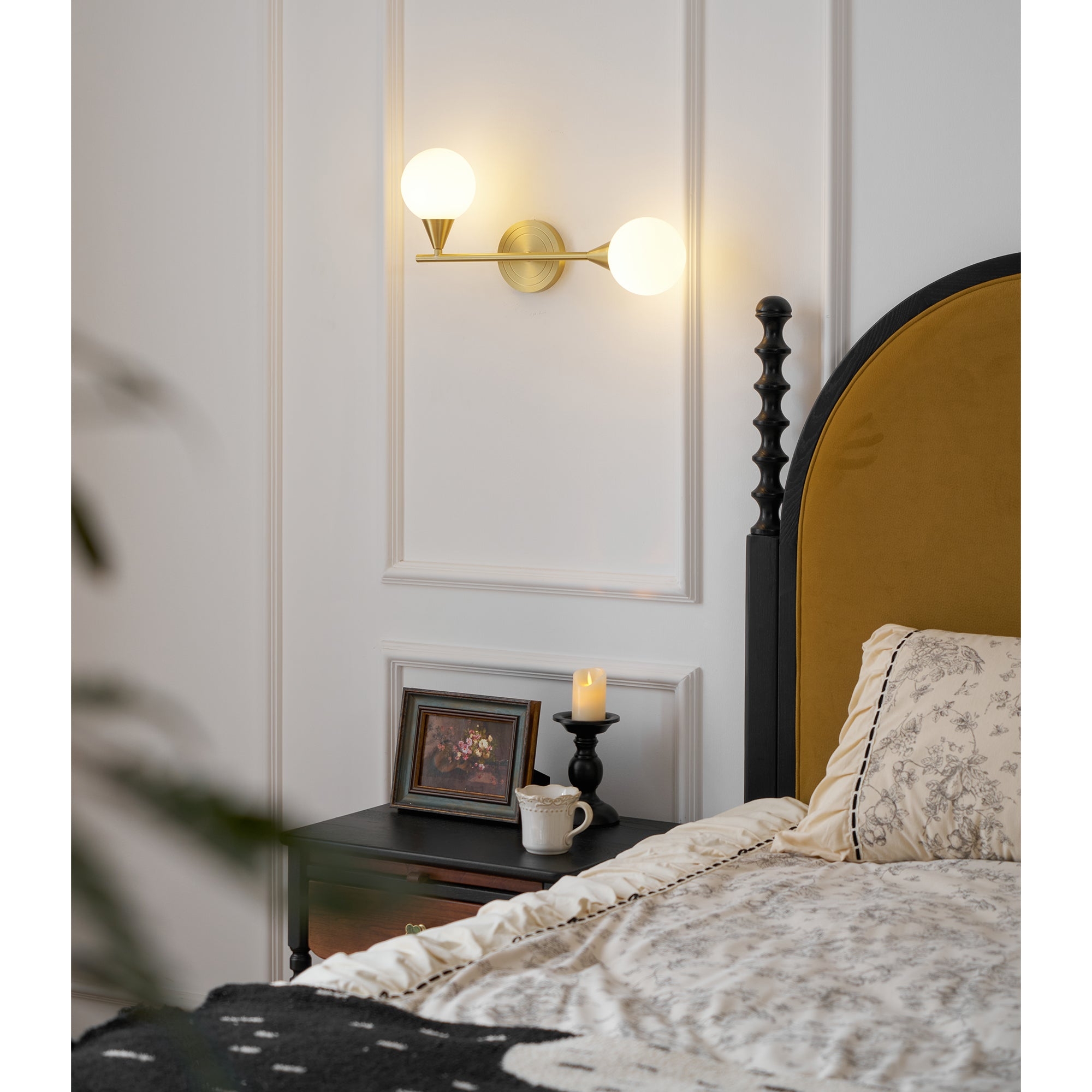 Holten Brass Armed Sconce T1633