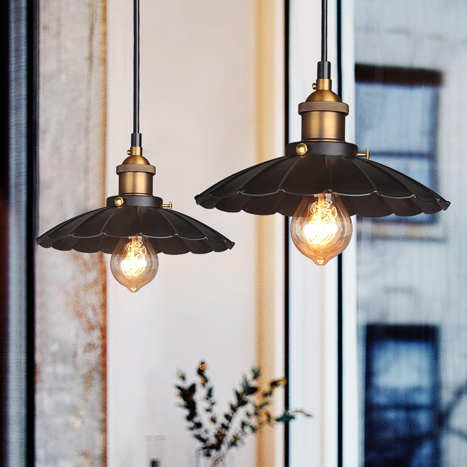 Black Skirt Pendant Light T1583