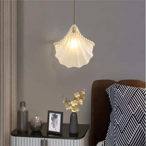 Modern Shell Glass Living Room Lamp S88