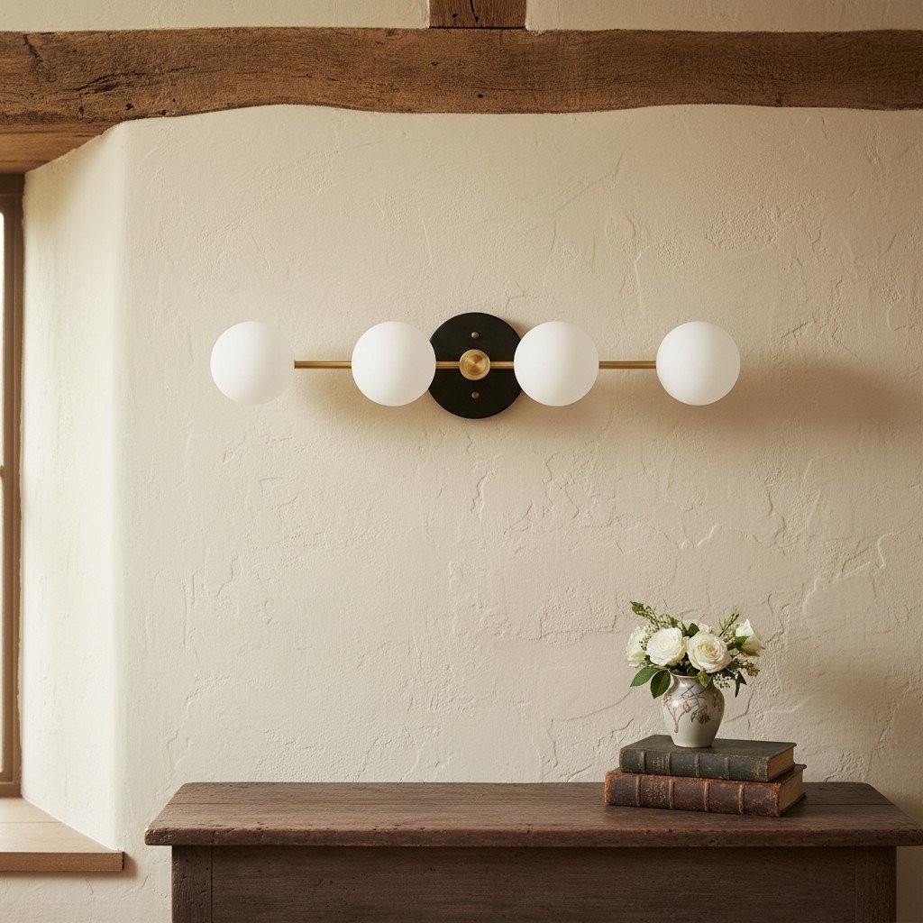 Glorica Glass Long Vanity Light - Modern Minimalist Wall Sconce Design T323