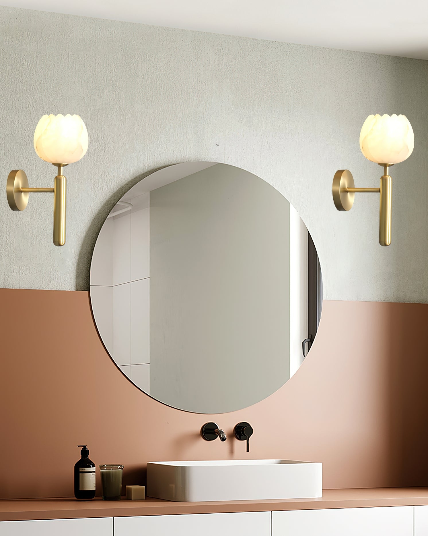 Mian Alabaster Wall Lamp T1663