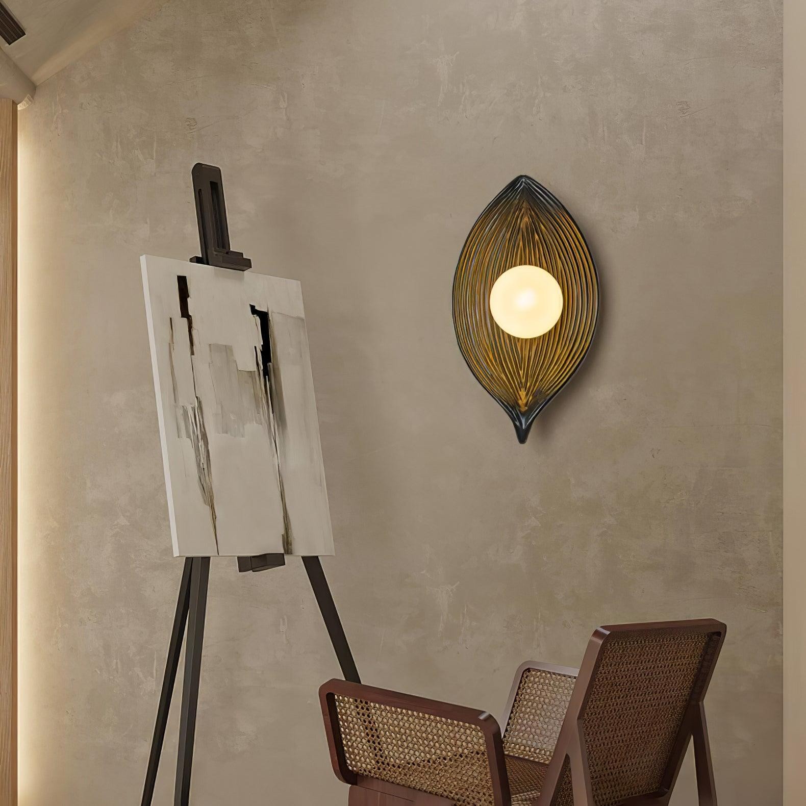 Leaf Canoe Wall Sconce M442