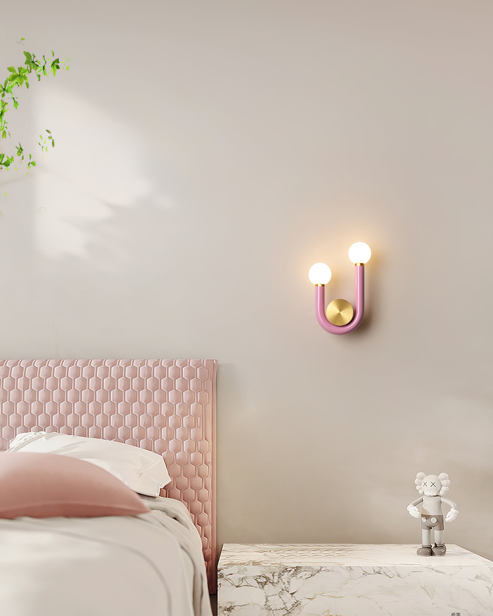 Creative U Shaped Double Head Wall Lamp M91