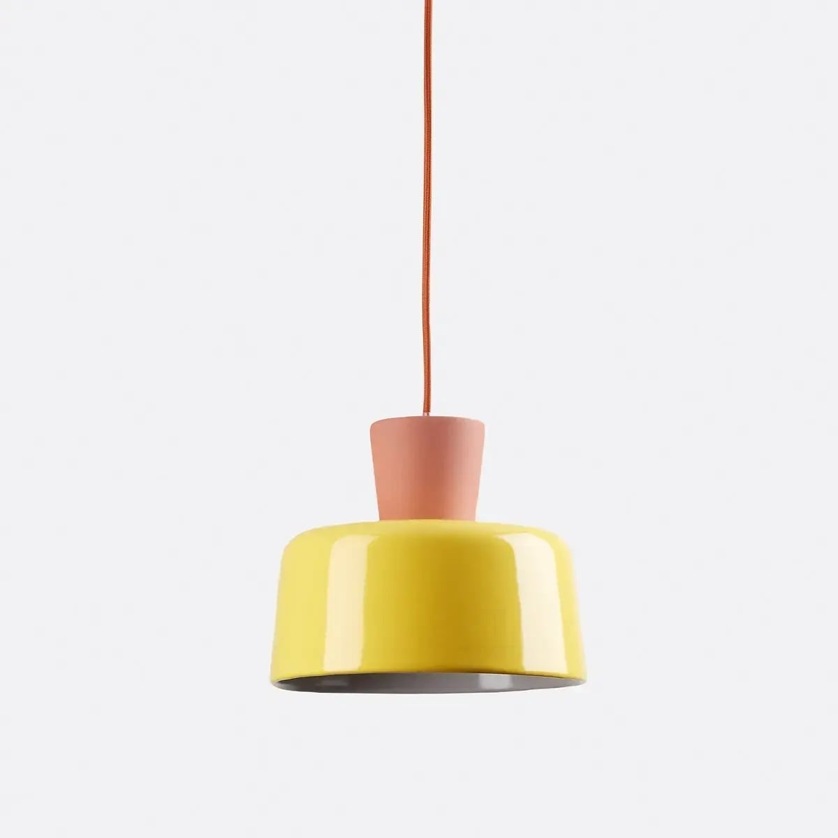 Chromara Colorful Bowl Pendant Light - Retro Iron Lamp for Dining T1159