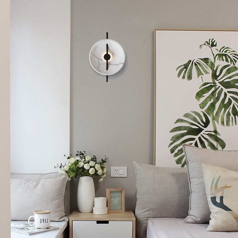 Nordic Round Resin Wall Light T1995