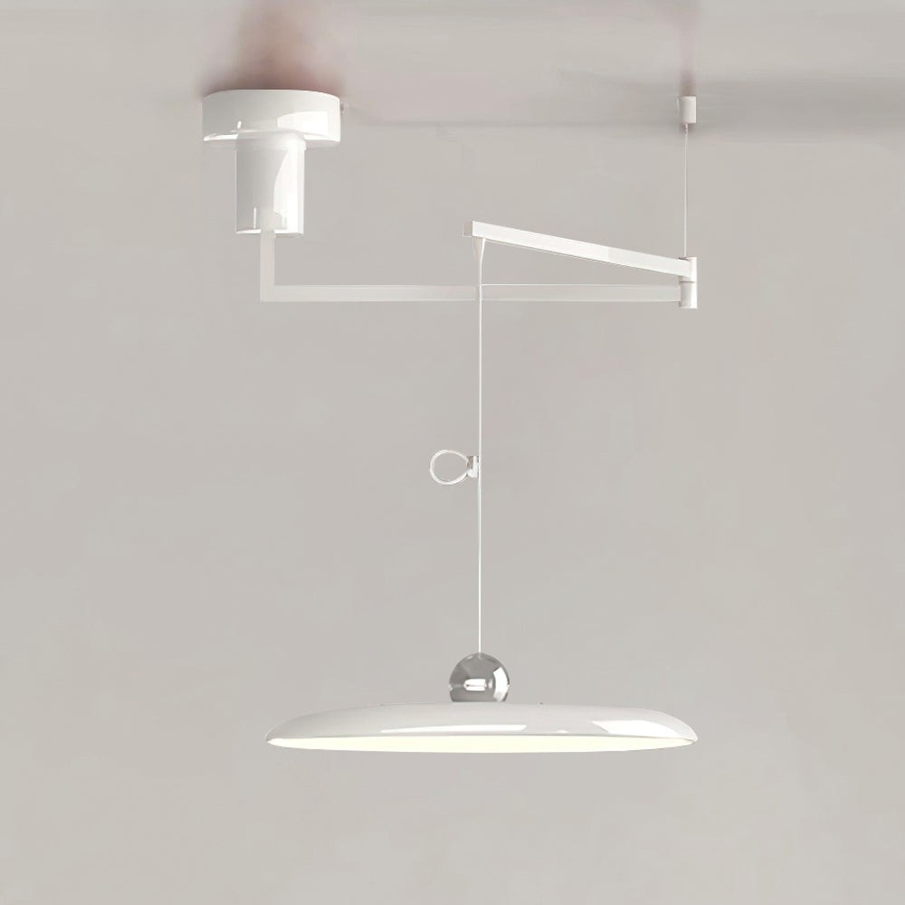 Simple Modern Adjustable Swing Arm Disc Pendant Lamp M11