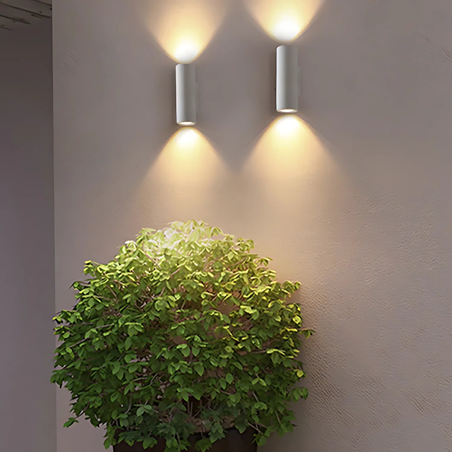 Midnight Glow Minimalist Cement Indoor Outdoor Wall Light T2001